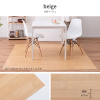 萩原 抗菌・防カビ機能付き 水拭きできるクッションフロア ライト 610002043 1枚（直送品）