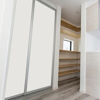 菊池襖紙工場 デコスタイル 粘着シート 90cmx2m DIY カッティングシール つやなし白 11318 1セット(3本)