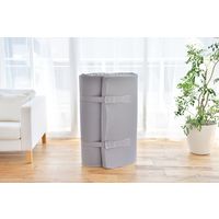 西川 西川カラダがよろこぶ 寝ごこちを ラクラ シングル 高反発凸凹日本製ウレタン マットレス 2460-10631 1個