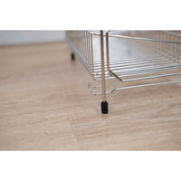 パール金属 水切りラック 2段 ステンレス製 まな板受け付き アットアクア 335650 1個（直送品）