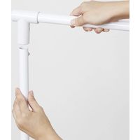 平安伸銅工業HEIAN SHINDO X型伸縮室内物干し SMW-2 4台（直送品）