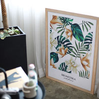 デメテル モダンテーブル　モンステラ　1台 4547232104756（直送品）