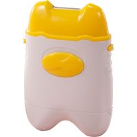 マリン商事 電動爪切り 爪磨きプラス イエロー×ホワイト a25354 1個