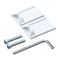 【アウトレット】サンワサプライ パーティション用クランプ台座(配線対応タイプ) SPT-DPOP2 1セット(2個入)（直送品）