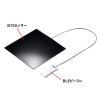 【アウトレット】サンワサプライ スマートクッション SNC-CS1-BLEBK 1個（直送品）