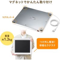 サンワサプライ デスクパネルヒーター　(取り付け金具付き) PH-DESK1W2 1個（直送品）