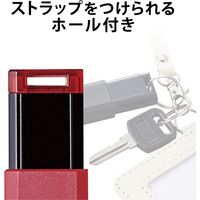 USBメモリ 128GB ノック式 USB3.1(Gen1)対応 レッド MF-PKU3128GRD エレコム 1個（直送品）