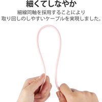 タイプCケーブル (USB-C to C) PD対応 100W USB4 80cm USB4-APCC5P08PN エレコム 1本（直送品）