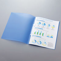 LIHIT LAB. ルーパーファイル クリスタルブルー F3006-5P-20 1箱（25冊：5冊入×5袋）