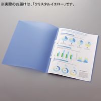 LIHIT LAB. ルーパーファイル クリスタルイエロー F3006-5P-17 1箱（25冊：5冊入×5袋）