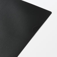 無印良品 ポリプロピレン クリアファイル Ａ４用 黒 ５枚入 1セット（1袋（5枚入）×2） 良品計画