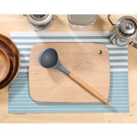 【均一価格】シリコンキッチンツール おたま 37770 1個 シリコーン レードル 木製 不二貿易