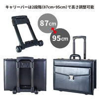 スワン ROBERT KLEIN (ロバートクライン) キャリー付パイロットケース 8714 1個（直送品）