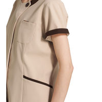 フォーク レディスジップスクラブ ココア×ダークネイビー M 7069SC-11-M 1枚（直送品）