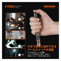 NICRON F72R ペンライト 450LM 1個（直送品）