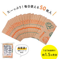 紙製 ごみっこポイ 自立型 水切りゴミ袋 1袋（50枚）ネクスタ