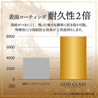 MSソリューションズ iPhone 17 Pro ガラスフィルム 反射防止・ブルーライトカット GG-IP25GFMB 1個（直送品）