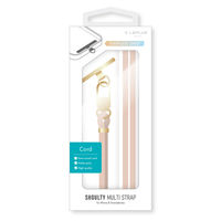 MSソリューションズ ショルダーストラップ Cord ペールピンク LN-SS21PPK 1個（直送品）