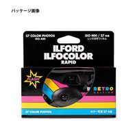 ILFORD イルフォカラー ラピッド レトロ(27枚撮り)使い捨てカメラ 432980_10 1箱(10個)（直送品）