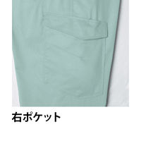 Asahicho E8606 カーゴパンツ(ノータック) シルバー 150 1着（直送品）