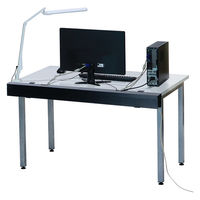 【軒先渡し】スチール配線BOX ブラック 幅1200×奥行110×高さ100mm ブラック 1台（直送品）