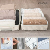 ディーエーピーネットワーク 圧縮袋 10枚セット 家庭用&旅行用 手巻き式 monowa047 1S(10枚)（直送品）