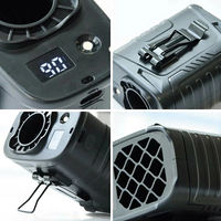 ディーエーピーネットワーク 腰掛け扇風機 10000mAh 超大容量 5段階風量 wasser fan011 1個（直送品）