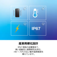 TRENDnet 屋外用IP67ギガビットPoE++インジェクター(24-57V) TI-O119GI 1台（直送品）