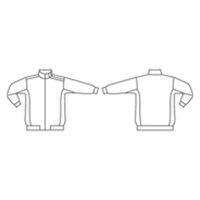 住商モンブラン トレーニングジャケット 兼用 ネイビー/グレー S CJ507-5013 1枚（直送品）