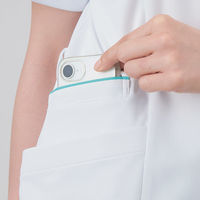 住商モンブラン スクラブ 兼用 半袖 ネイビー/ターコイズ/ターコイズ SS MS007-8232 1枚（直送品）