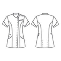 住商モンブラン ジャケット 兼用 半袖 ネイビー/ターコイズ 6L RJ001-8332 1枚（直送品）