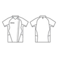 住商モンブラン スクラブ レディス 半袖 ブルー/ネイビー M MS359-39 1枚（直送品）