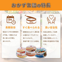 3種の玄米ごはんとおかず缶詰セット 7年保存 非常食セット 玄米 缶詰 保存食 防災食 惣菜 HOTPLUS PEACEUP（直送品）