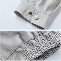 RABLISS ファン付き作業服 KO193 (Lサイズ) [バッテリー付属なし] ファン付 長袖 薄手 3段階風量調節 熱中症対策（直送品）