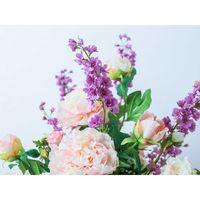 横浜ディスプレイミュージアム フラワーアレンジメント 造花  フェミニンアレンジ-07 FBCD-3029 1個（直送品）