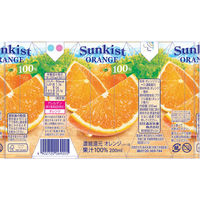 森永乳業 サンキスト オレンジ 200ml 1箱（24本入）