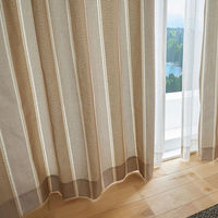 スミノエ コルネ セミオーダー カーテン コード 1800×1600mm ベージュ １セット(2枚入)（直送品）