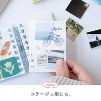 リヒトラブ オープンリングノート ミニ ノート 方眼罫 40枚収容 パープル N2719-10 1冊（直送品）