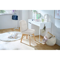 アイリスオーヤマ 折りたたみ回転チェア アイボリー 1脚（直送品）