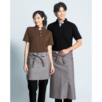 サーヴォ ポロシャツ（男女兼用・半袖） ブラック SS MCSU-2401-B9 1着（直送品）