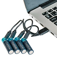 MARSTEK 充電式 単3形電池 リチウムイオン充電池 1.5V 4本セット MS5070C4P 1セット(単三形×4本)