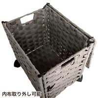 Habiter(アビテ) ストレージカート S FD-201-GY 1個（直送品）