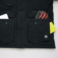 アイトス 防寒コート ブラック M 8575-010-M 8575 1着（直送品）