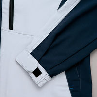 アイトス 長袖ブルゾン シルバーグレー×ネイビー 6L 9130-003-6L 9130 1着（直送品）