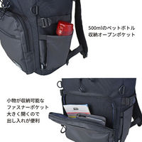 スワン Number クリーナー付リュック 30L 61013 ブラック/ブラック 1個（直送品）