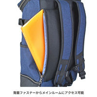 スワン Number 2段スクエアリュック 33L 61007 グレー 1個（直送品）