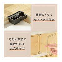 大河商事 シューズボックス クリア Mサイズ 6段 折り畳み式 monowa061_M 1台（直送品）