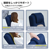 タマリビング おじぎコローリII 座椅子 ダークベージュ／ブラウン 1台（直送品）