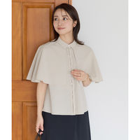 ボンマックス 半袖ブラウス ベージュ 9号 AUB4301 AUB4301-1-9G 1着（直送品）