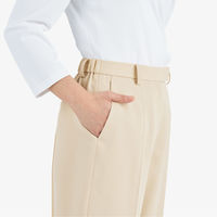 ボンマックス クロップドワイドパンツ ベージュ 11号 AUP6300 AUP6300-1-11G 1本（直送品）